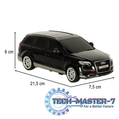 Samochód zdalnie sterowany Rastar 27300 Audi Q7 1:24 czarny Samochód zdalnie sterowany Rastar 27300 Audi Q7 1:24 czarny