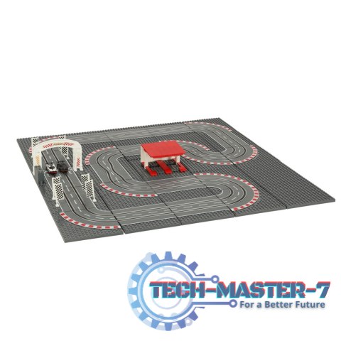 Tor samochodowy wyścigowy policyjny elektryczny klocki konstrukcyjne GD-03 Tor samochodowy wyścigowy policyjny elektryczny klocki konstrukcyjne GD-03