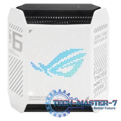 Router ROG Rapture GT6 Wi Fi AX10000 1-pak Biały Router ROG Rapture GT6 Wi Fi AX10000 1-pak Biały