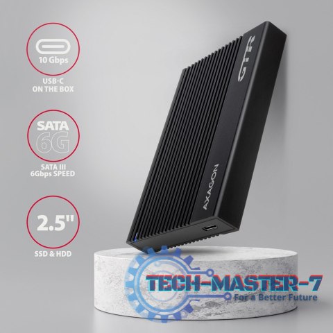 EE25-GTR Obudowa zewnętrzna aluminiowa USB3.2 Gen 2 - SATA 6G 2.5" SSD/HDD EE25-GTR Obudowa zewnętrzna aluminiowa USB3.2 Gen 2 - SATA 6G 2.5" SSD/HDD