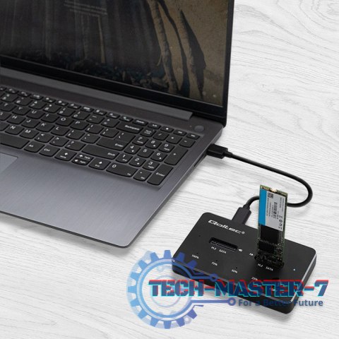 Stacja dokujca dysków 2x SSD M.2 SATA | NGFF | USB typ C Stacja dokujca dysków 2x SSD M.2 SATA | NGFF | USB typ C
