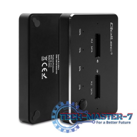 Stacja dokujca dysków 2x SSD M.2 SATA | NGFF | USB typ C Stacja dokujca dysków 2x SSD M.2 SATA | NGFF | USB typ C