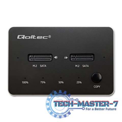 Stacja dokujca dysków 2x SSD M.2 SATA | NGFF | USB typ C Stacja dokujca dysków 2x SSD M.2 SATA | NGFF | USB typ C