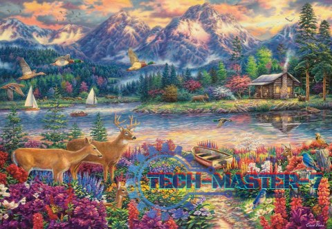 Puzzle 1500 elementów Spring mountain majesty Puzzle 1500 elementów Spring mountain majesty