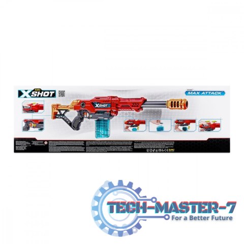 Wyrzutnia Excel Max Attack 24 strzałek Wyrzutnia Excel Max Attack 24 strzałek