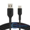 Kabel BoostCharge USB-A/USB-C 2m czarny Kabel BoostCharge USB-A/USB-C 2m czarny
