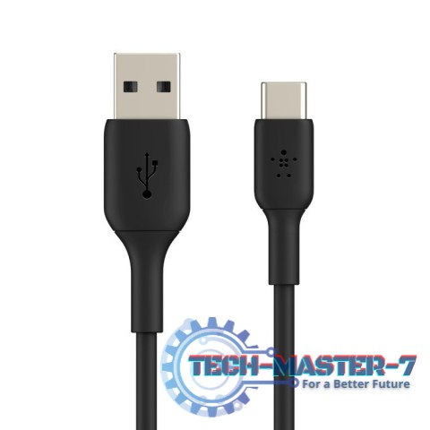 Kabel BoostCharge USB-A/USB-C 2m czarny Kabel BoostCharge USB-A/USB-C 2m czarny