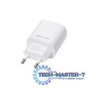 Ładowarka sieciowa 20W USB-C + USB-A biała