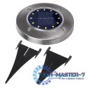 Lampa solarna najazdowa MCE318 LED IP44 12 SMD 4000K Lampa solarna najazdowa MCE318 LED IP44 12 SMD 4000K