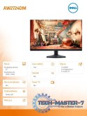 Monitor Alienware AW2724DM 27 cali LED 2560x1440/HDMI/DP/USB/3Y Monitor Alienware AW2724DM 27 cali LED 2560x1440/HDMI/DP/USB/3Y