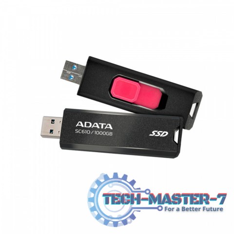 Dysk SSD zewnętrzny SC610 1000 GB USB3.2A Gen2 czarny Dysk SSD zewnętrzny SC610 1000 GB USB3.2A Gen2 czarny
