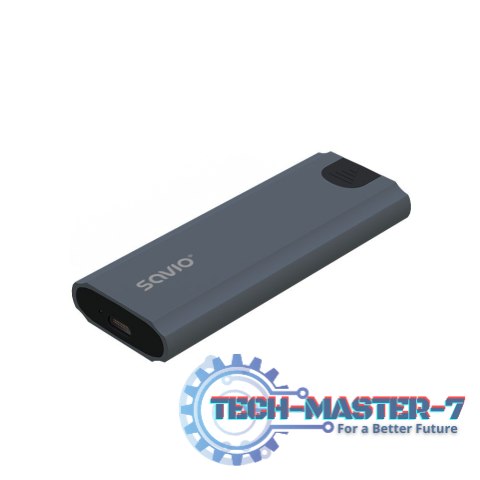 Obudowa na dysk zewnętrzny M.2 SSD NVMe, USB-C 3.1, AK-67 Obudowa na dysk zewnętrzny M.2 SSD NVMe, USB-C 3.1, AK-67