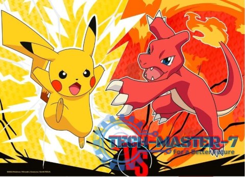 Puzzle 4x100 elementów Pokemon Puzzle 4x100 elementów Pokemon
