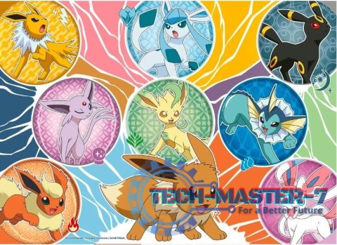 Puzzle 4x100 elementów Pokemon Puzzle 4x100 elementów Pokemon