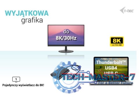 Stacja dokująca USB-C Dual 4K/60Hz (single 8K/30Hz) DP Video Adapter Stacja dokująca USB-C Dual 4K/60Hz (single 8K/30Hz) DP Video Adapter