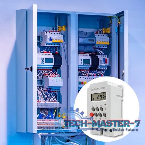 Elektroczniczny programator czasowy na szynę DIN PC0629 Elektroczniczny programator czasowy na szynę DIN PC0629