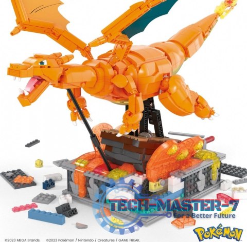 Klocki Mega Pokemon Mechaniczny Charizard Klocki Mega Pokemon Mechaniczny Charizard