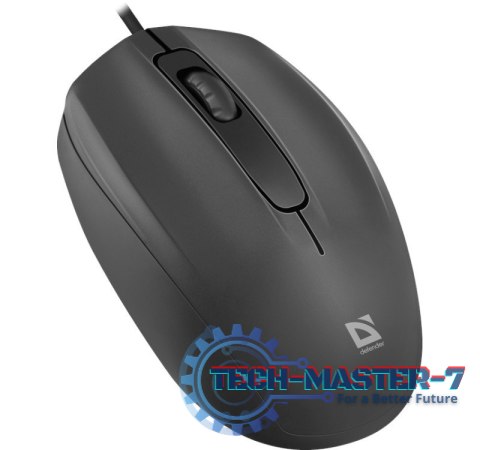 Mysz przewodowa optyczna Alpha MB-507 1000DPI 3P czarna Mysz przewodowa optyczna Alpha MB-507 1000DPI 3P czarna