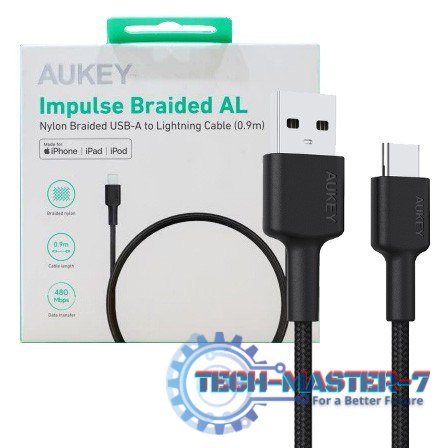 CB-CD30 nylonowy kabel USB C - USB A | 0.9m | 3A | 60W PD | 20V CB-CD30 nylonowy kabel USB C - USB A | 0.9m | 3A | 60W PD | 20V