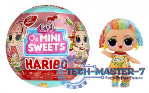 Lalka L.O.L. Loves Mini Sweets X HARIBO display 18 sztuk Lalka L.O.L. Loves Mini Sweets X HARIBO display 18 sztuk
