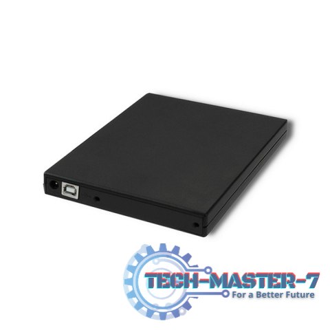 Nagrywarka DVD-RW zewnętrzna | USB 2.0 | Czarna Nagrywarka DVD-RW zewnętrzna | USB 2.0 | Czarna