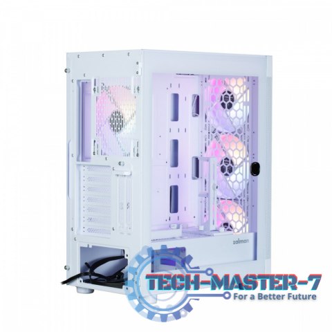 Obudowa I4 TG ATX Mid Tower 4 fans RGB Biała Obudowa I4 TG ATX Mid Tower 4 fans RGB Biała