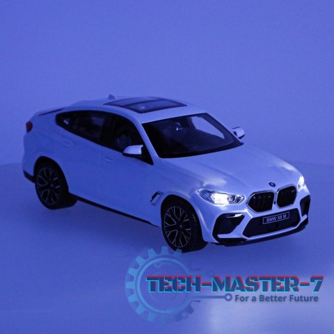 Samochód zdalnie sterowany Rastar 99200 BMW X6 M 1:14 biały Samochód zdalnie sterowany Rastar 99200 BMW X6 M 1:14 biały