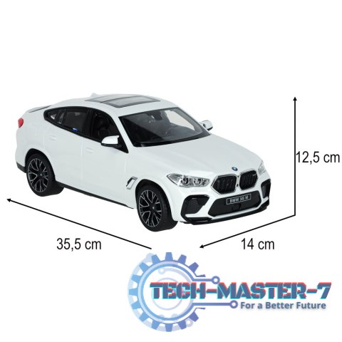 Samochód zdalnie sterowany Rastar 99200 BMW X6 M 1:14 biały Samochód zdalnie sterowany Rastar 99200 BMW X6 M 1:14 biały