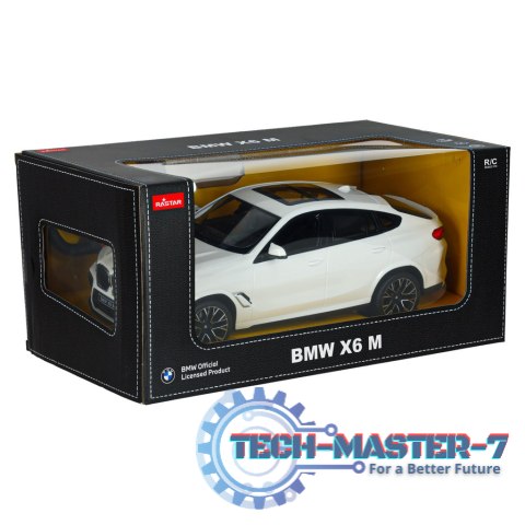 Samochód zdalnie sterowany Rastar 99200 BMW X6 M 1:14 biały Samochód zdalnie sterowany Rastar 99200 BMW X6 M 1:14 biały