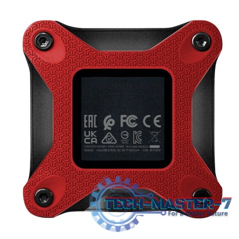 Dysk zewnętrzny SSD SD620 512G U3.2A 520/460 MB/s czerwony Dysk zewnętrzny SSD SD620 512G U3.2A 520/460 MB/s czerwony