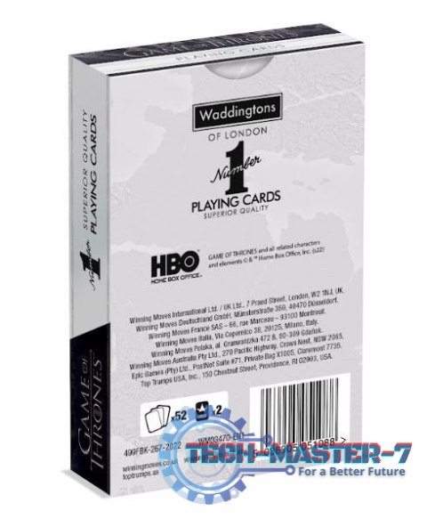 Karty Waddingtons No1. Game of Thrones Karty Waddingtons No1. Game of Thrones