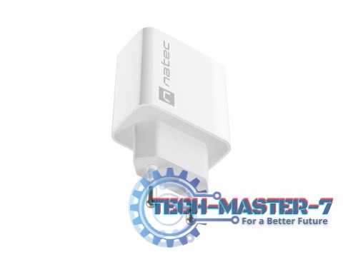 Ładowarka sieciowa Ribera 1x USB-A 18W Biała Ładowarka sieciowa Ribera 1x USB-A 18W Biała