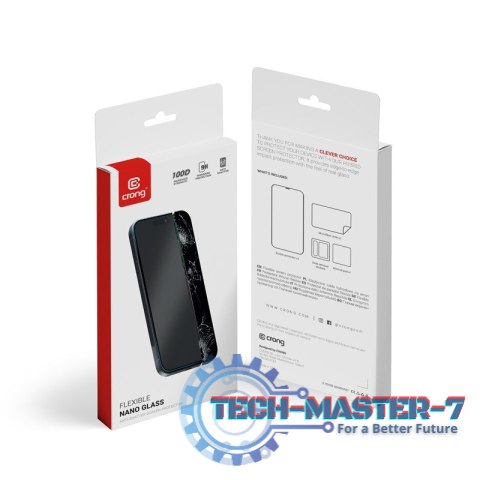 Niepękające szkło hybrydowe Nano Glass iPhone 16 / iPhone 15 Niepękające szkło hybrydowe Nano Glass iPhone 16 / iPhone 15