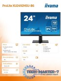 Monitor 23.8 cala XU2492HSU-B6 IPS,FHD,HDMI,DP,100Hz,4xUSB3.2,SLIM,2x2W