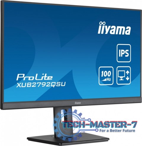 Monitor ProLite XUB2792QSU-B6 27 cali IPS,QHD,HAS(150mm),100Hz,4xUSB3.2,SLIM Monitor ProLite XUB2792QSU-B6 27 cali IPS,QHD,HAS(150mm),100Hz,4xUSB3.2,SLIM