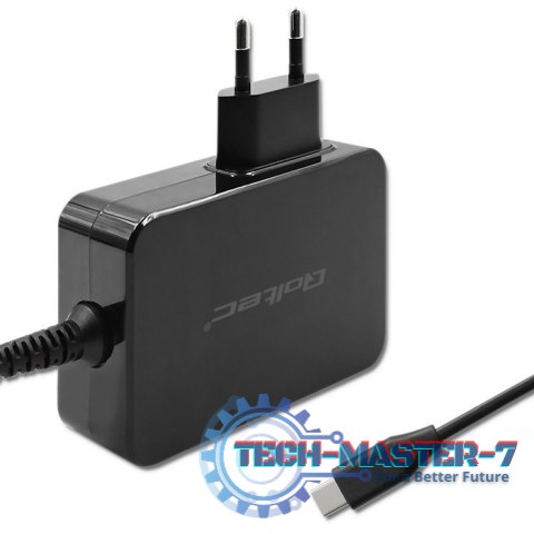 Ładowarka GaN Power Pro | 1xUSB-C | 100W | 5-20V | 3-5A | Czarna Ładowarka GaN Power Pro | 1xUSB-C | 100W | 5-20V | 3-5A | Czarna
