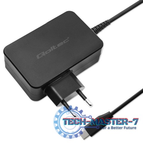 Ładowarka GaN Power Pro | 1xUSB-C | 100W | 5-20V | 3-5A | Czarna Ładowarka GaN Power Pro | 1xUSB-C | 100W | 5-20V | 3-5A | Czarna
