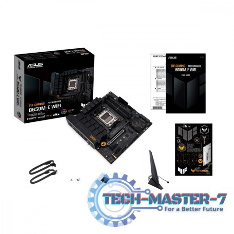 Płyta główna TUF Gaming B650M-E WIFI AM5 4DDR5 HDMI mATX Płyta główna TUF Gaming B650M-E WIFI AM5 4DDR5 HDMI mATX