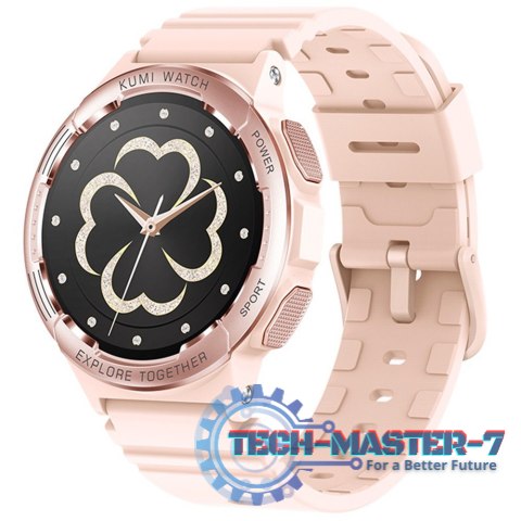 Smartwatch K6 1.3 cala 300 mAh różowy Smartwatch K6 1.3 cala 300 mAh różowy
