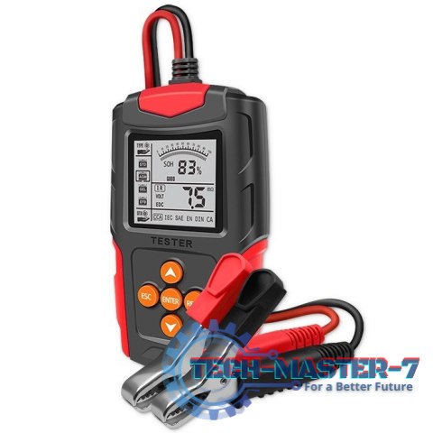 Cyfrowy tester akumulatora z wyświetlaczem LCD | 12V | 24V | 3Ah-200Ah Cyfrowy tester akumulatora z wyświetlaczem LCD | 12V | 24V | 3Ah-200Ah