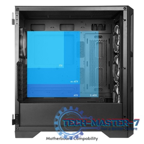 Obudowa APEX GA-01B-TG-OP 4xFans ARGB Obudowa APEX GA-01B-TG-OP 4xFans ARGB