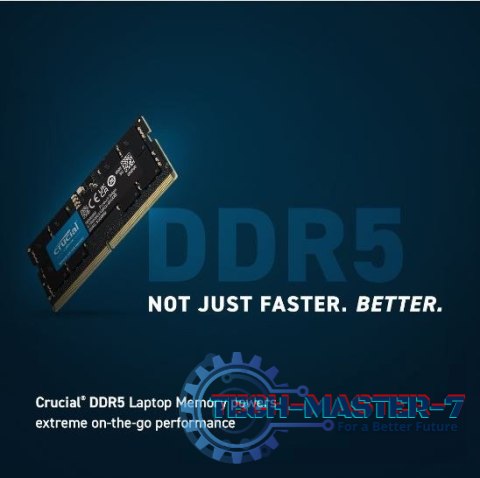 Pamięć do notebooka DDR5 SODIMM 32GB(2*16) /5600 CL46 (16Gbit) Pamięć do notebooka DDR5 SODIMM 32GB(2*16) /5600 CL46 (16Gbit)
