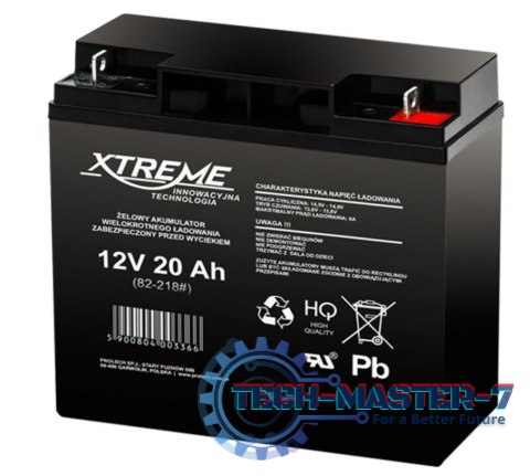 Akumulator żelowy 12V 20Ah XTREME Akumulator żelowy 12V 20Ah XTREME