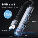 HUB adapter USB 3.0 4w1 | USB 3.0 | 3x USB 2.0 HUB adapter USB 3.0 4w1 | USB 3.0 | 3x USB 2.0