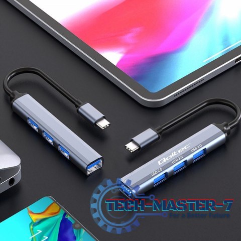 HUB adapter USB-C 3.1 4w1 | USB 3.0 | 3x USB 2.0 HUB adapter USB-C 3.1 4w1 | USB 3.0 | 3x USB 2.0