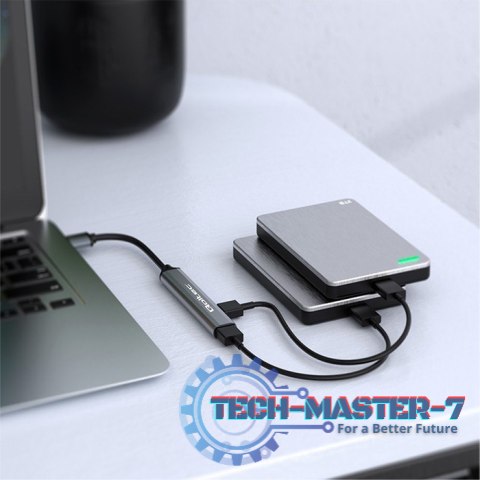 HUB adapter USB-C 3.1 5w1 | USB-C PD | USB-C | 2x USB 2.0 | USB 3.0 HUB adapter USB-C 3.1 5w1 | USB-C PD | USB-C | 2x USB 2.0 | USB 3.0