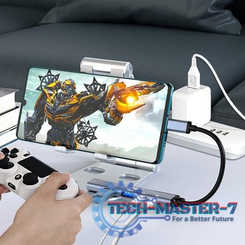 HUB adapter USB-C 3.1 5w1 | USB-C PD | USB-C | 2x USB 2.0 | USB 3.0 HUB adapter USB-C 3.1 5w1 | USB-C PD | USB-C | 2x USB 2.0 | USB 3.0