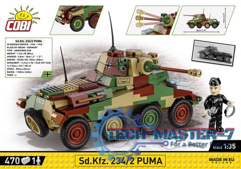 Klocki Sd.Kfz. 234/2 Puma Klocki Sd.Kfz. 234/2 Puma