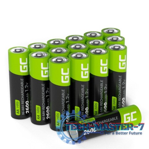 Akumulatorki paluszki AA R6 2600mAh 16 sztuk Akumulatorki paluszki AA R6 2600mAh 16 sztuk