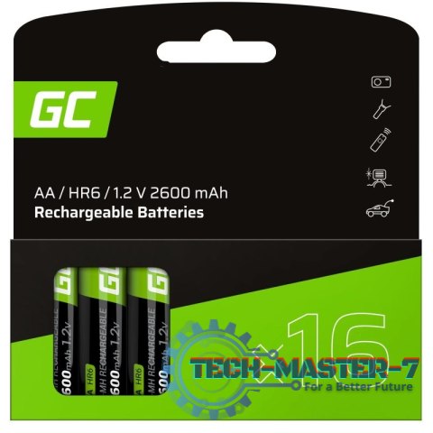 Akumulatorki paluszki AA R6 2600mAh 16 sztuk Akumulatorki paluszki AA R6 2600mAh 16 sztuk
